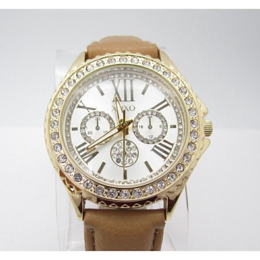 Women's XOXO Quartz WR Analog 43mm Dial Causal Round‎ Watch (F231)